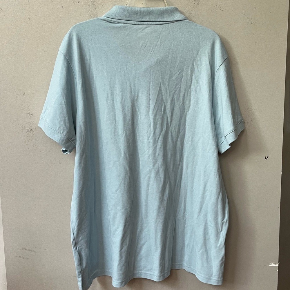 Goodfellow & Co Short Sleeve Every Wear Polo Shirt Mens XL Soft Blue Stretch NWT - Picture 3 of 8